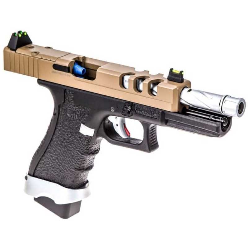 GLOCK 17 EU17 VENTED - HALF TAN - VORSK - immagine 3