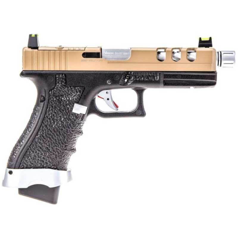 GLOCK 17 EU17 VENTED - HALF TAN - VORSK - immagine 2