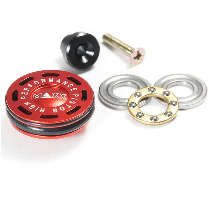 TESTA PISTONE DOUBLE O-RING CNC IN ALLUMINIO - MAXX MODEL - immagine 5