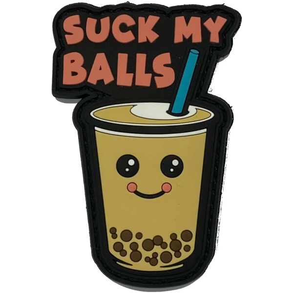 SUCK MY BALLS PATCH 3D