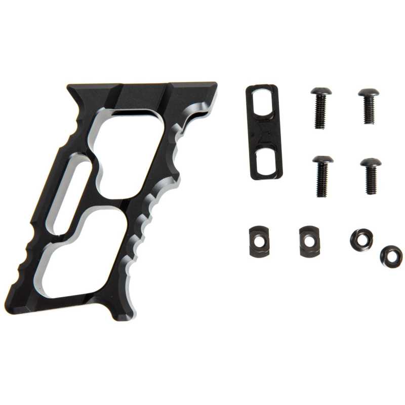 IMPUGNATURA ANGOLATA IN ALLUMINIO KEYMOD /M-LOK - 5KU - immagine 2