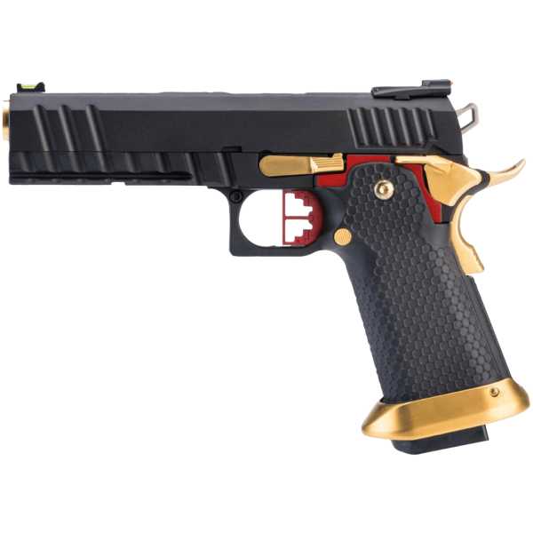 HI-CAPA HX2002 GBB - GOLD / RED - AW CUSTOM