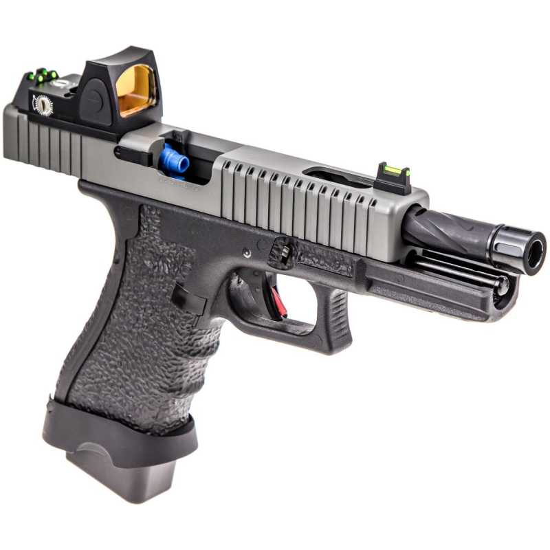 GLOCK 17 EU17+ BDS GBB - HALF GREY - VORSK - immagine 5