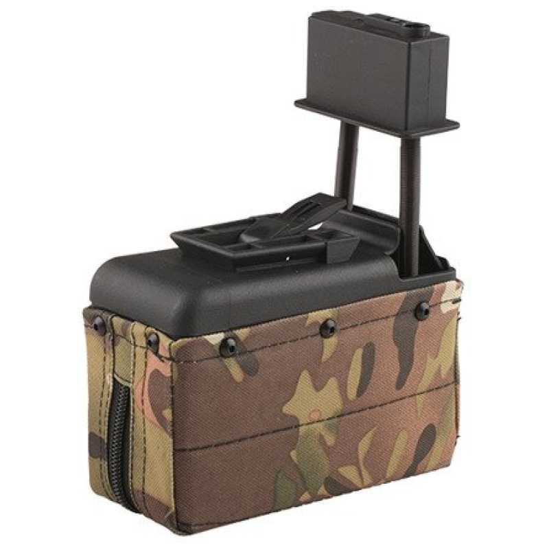 DRUM ELETTRICO MINIMI M249  1500 BB - MULTICAM - A&K - immagine 4