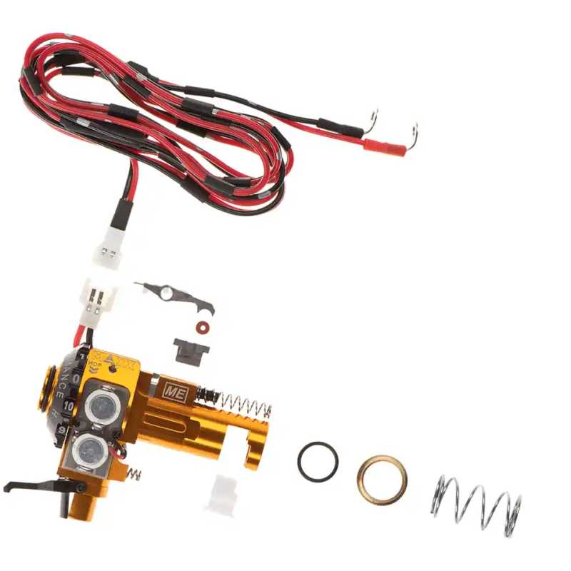 GRUPPO HOP UP ME PRO IN ALLUMINIO CNC PER M4/M16 CON LED - MAXX MODEL - immagine 2