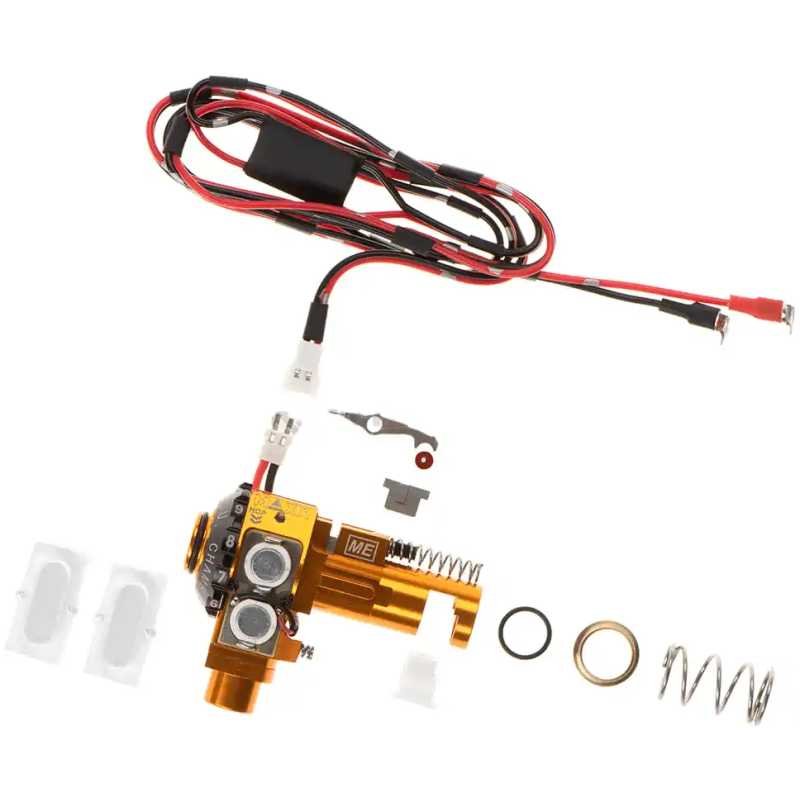 GRUPPO HOP UP ME SPORT IN ALLUMINIO CNC PER M4/M16 CON LED - MAXX MODEL - immagine 2