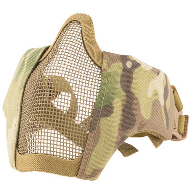 PARABOCCA STALKER EVO PER ELMETTO - MULTICAM - ULTIMATE TACTICAL