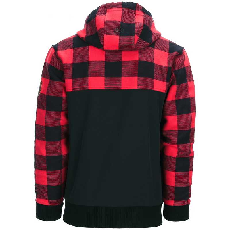 LUMBERSHELL SOFTSHELL - ROSSO / NERO - FOSTEX - immagine 2