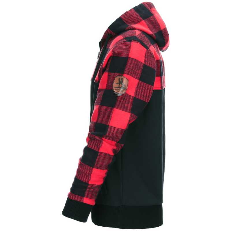 LUMBERSHELL SOFTSHELL - ROSSO / NERO - FOSTEX - immagine 3