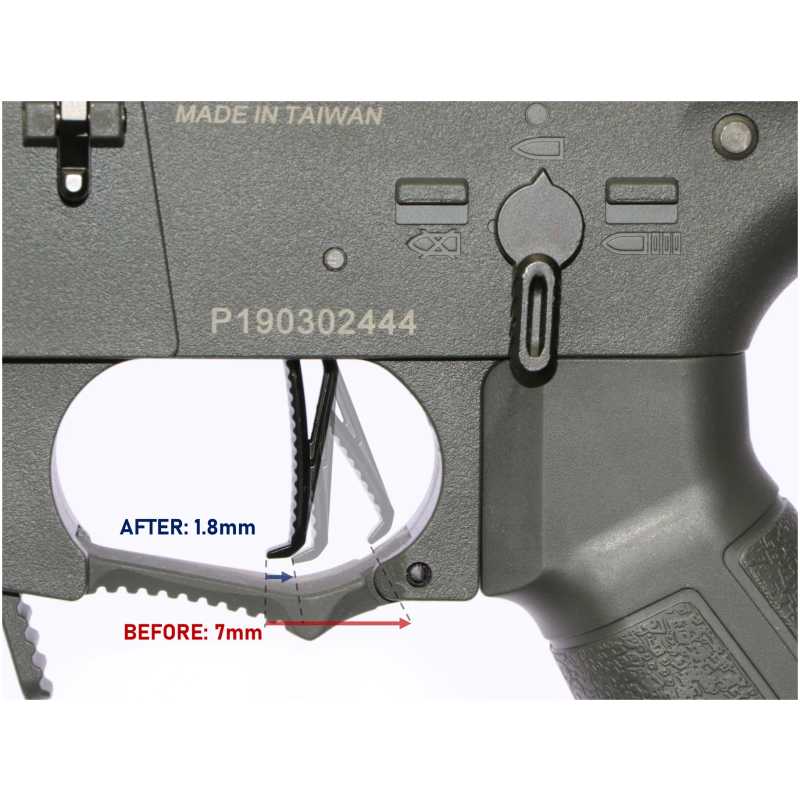 SET SPEED TRIGGER GEN.2 PER ARP, CM16 L2.0E, TR16, PCC9 - G&G - immagine 2