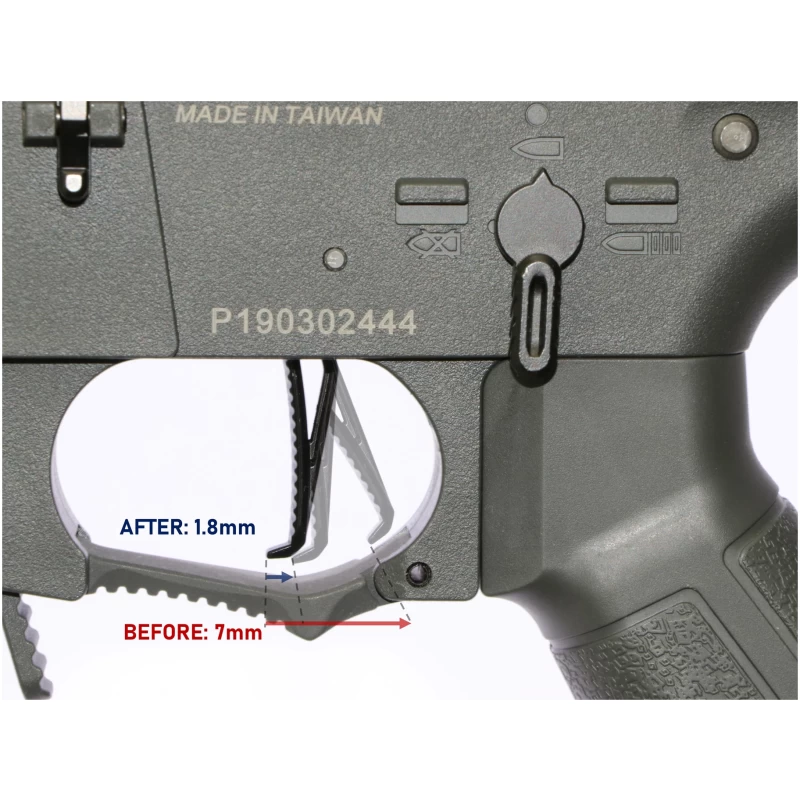 SET SPEED TRIGGER GEN.2 PER ARP, CM16 L2.0E, TR16, PCC9 - G&G - immagine 2
