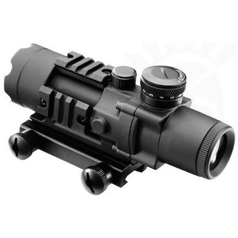 OTTICA 4x32IR TACTICAL SCOPE - AIM-O - immagine 5