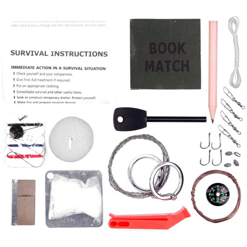 KIT SURVIVAL IDRO COMBAT - FOSCO - immagine 4