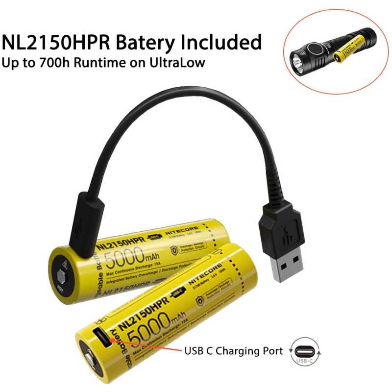 TORCIA E4K 4400 LUMEN - NITECORE - immagine 3