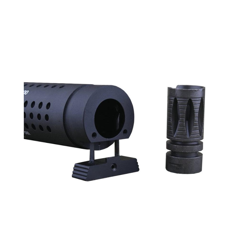 SILENZIATORE KAC CON SGANCIO QD 145 MM - BIG DRAGON - immagine 2