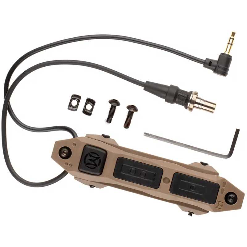 REMOTO DUAL FUNCTION CON LOCK SF ML & 3,5 MM - DARK EARTH - WADSN - immagine 3