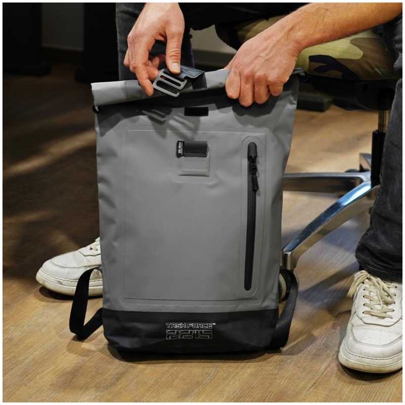 ZAINO URBAN CREEK IMPERMEABILE 20 LITRI - OD GREEN - TASK FORCE 2215 - immagine 4