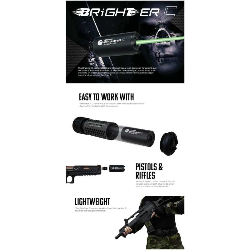 BRIGHTER C SILENZIATORE TRACCIANTE - ACETECH - immagine 9
