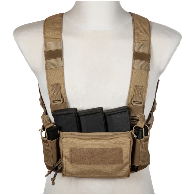 MICRO CHEST RIG MPC - COYOTE - CONQUER TACTICAL GEAR