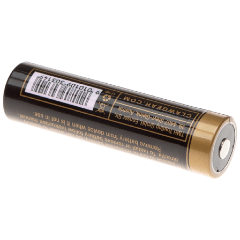 BATTERIA 18650 LI-ON 3,7V 2600MAH MICRO-USB RICARICABILE - CLAW GEAR - immagine 2