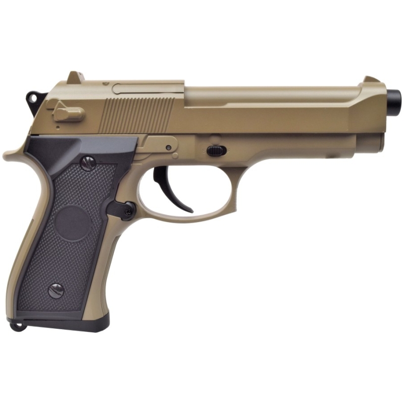 BERETTA M92 ELETTRICA MOSFET+LIPO GEN.4 - TAN - CYMA - immagine 2