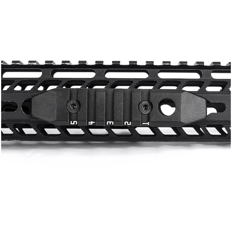 SLITTA 5 SLOT PER M-LOK E KEYMOD - METAL - immagine 5