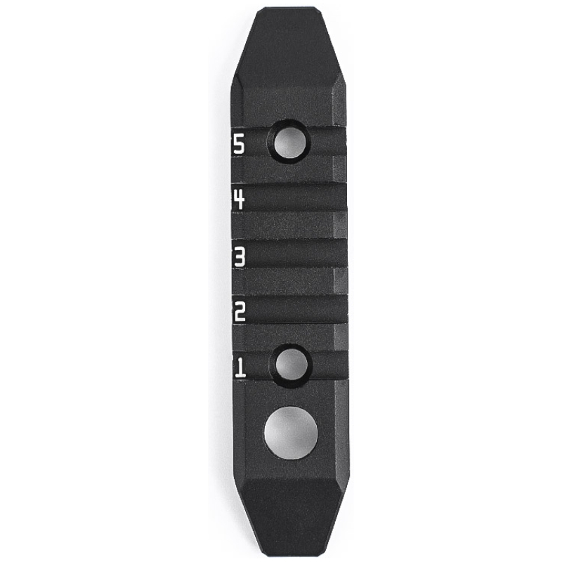 SLITTA 5 SLOT PER M-LOK E KEYMOD - METAL - immagine 2
