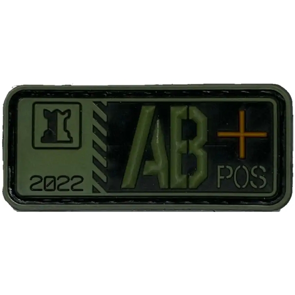 BLOOD AB+ 2022 PATCH 3D