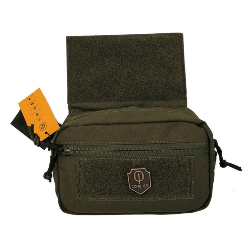DROP DOWN POUCH DDU - RANGER GREEN - CONQUER TACTICAL