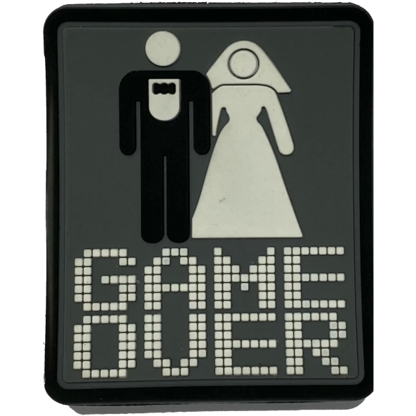 GAME OVER PATCH 3D