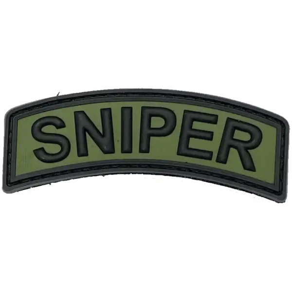 SNIPER PATCH 3D - OD GREEN