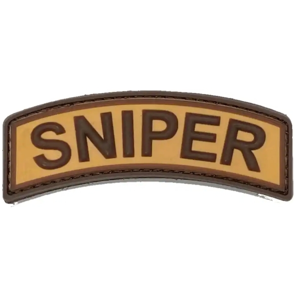SNIPER PATCH 3D - TAN