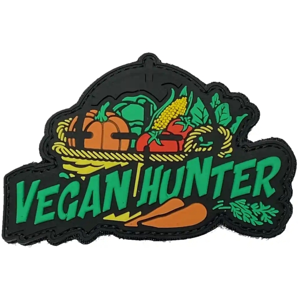 VEGAN HUNTER PATCH 3D