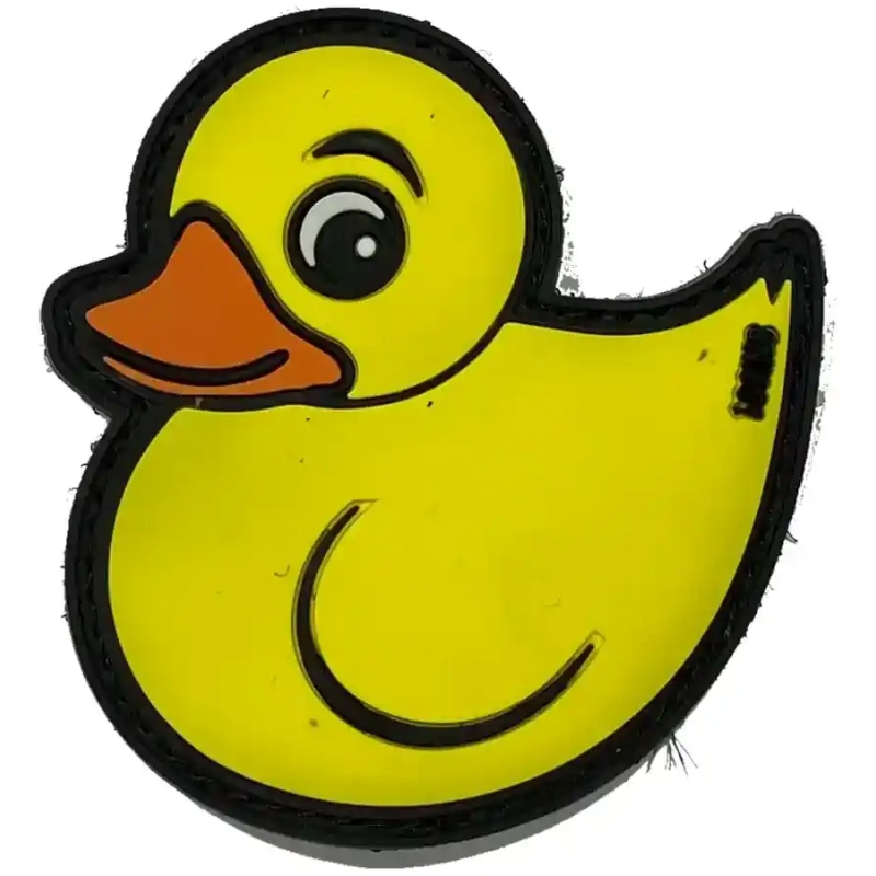 YELLOW DUCK PATCH 3D