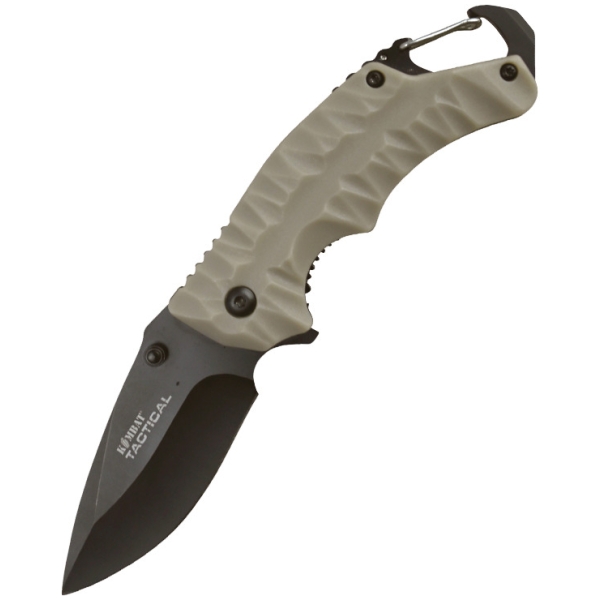 COLTELLO TATTICO ELITE / GATOR LOCK - COYOTE - KOMBAT