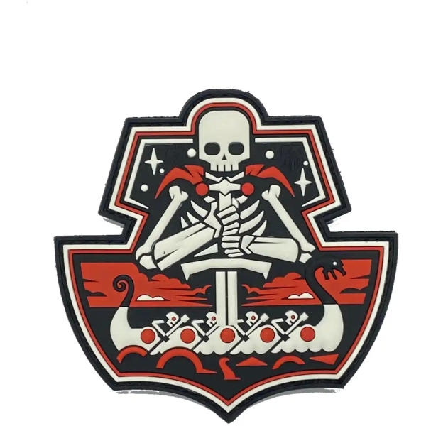 GHOST SHIP PATCH 3D - RED