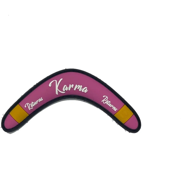 KARMA RETURNS PATCH 3D - PINK
