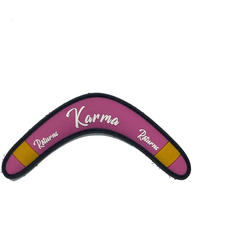 KARMA RETURNS PATCH 3D - PINK