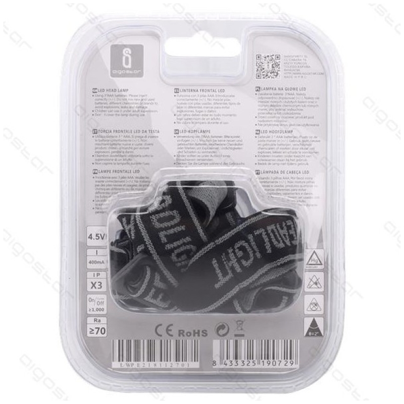 TORCIA LED FRONTALE - KLARUS - immagine 4