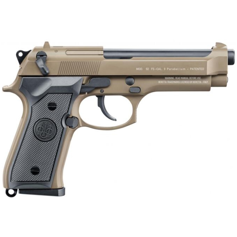 BERETTA MOD.92 METAL VERSION GBB - HALF TAN - UMAREX - immagine 2