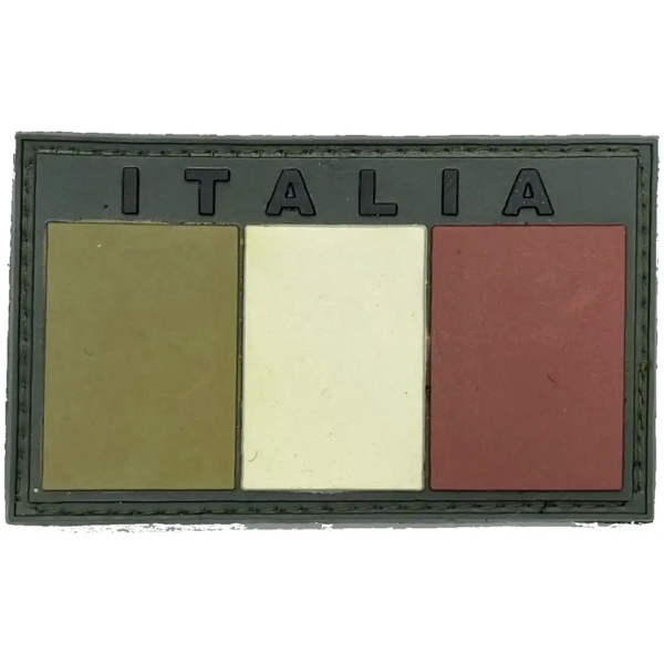 ITALIA LARGE PATCH 3D - DARK GREEN