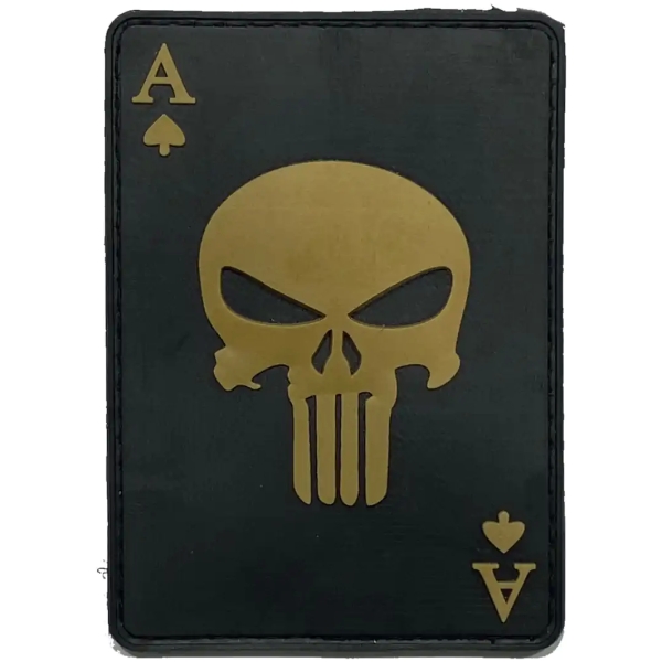 PUNISHER CARD PATCH 3D
