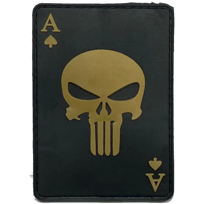 PUNISHER CARD PATCH 3D