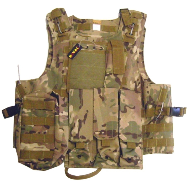 TATTICO EASY PLUS PLATE CARRIER - MULTICAM - ROYAL