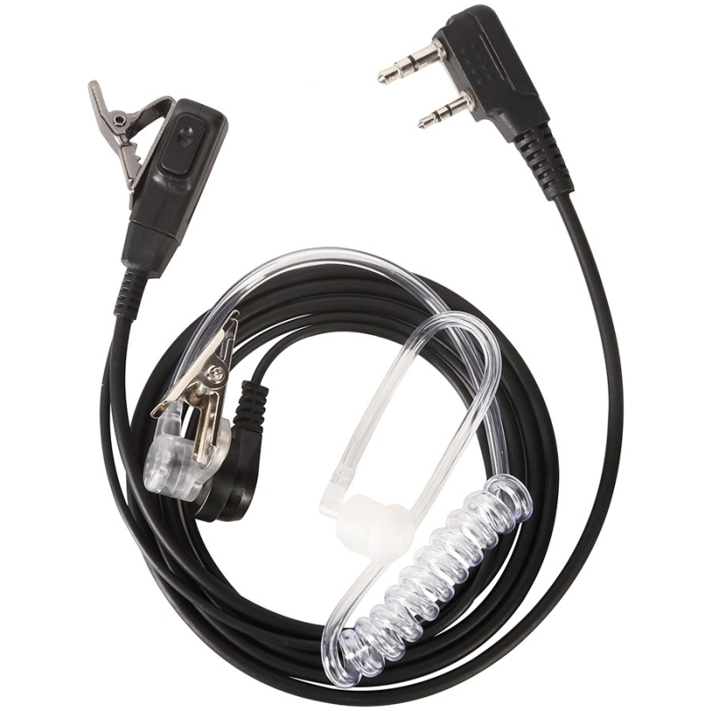 AURICOLARE CON MICROFONO E PTT PREMIUM - BAOFENG - immagine 2