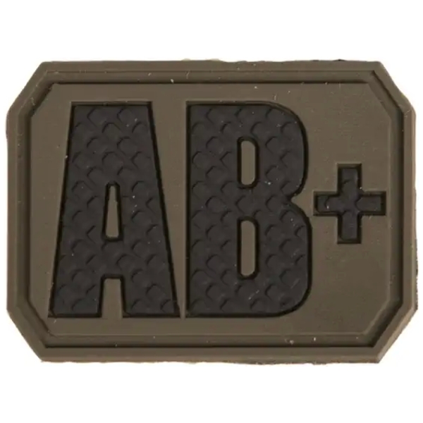 3D BLOOD AB+ PATCH 3D - OD GREEN