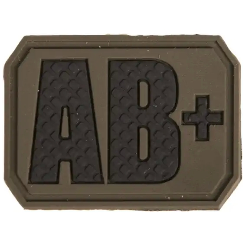 3D BLOOD AB+ PATCH 3D - OD GREEN