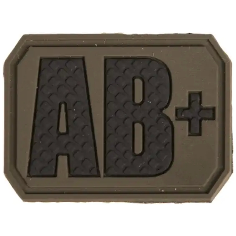 3D BLOOD AB+ PATCH 3D - OD GREEN