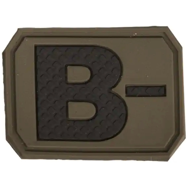 3D BLOOD B- PATCH 3D - OD GREEN