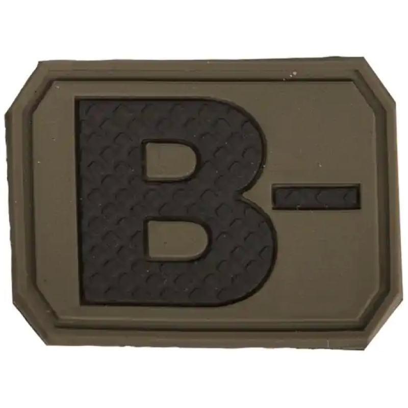 3D BLOOD B- PATCH 3D - OD GREEN